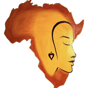 A painting of "Africa the Mother Land".