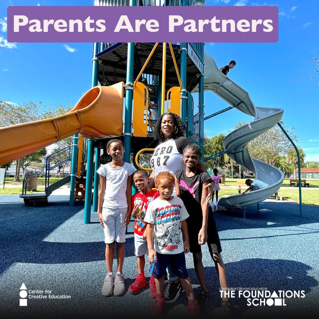 Parents are active partners.