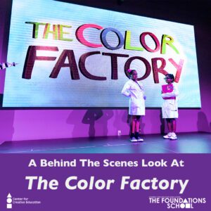 Behind the scenes look at The Color Factory.