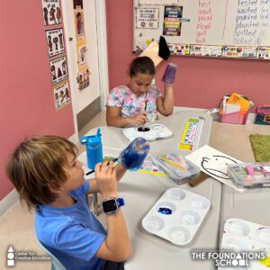 Children Celebrating Literacy Through Art