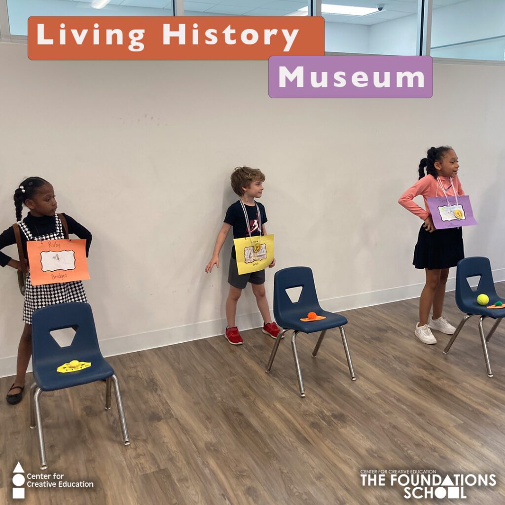 Living History Museum program with children